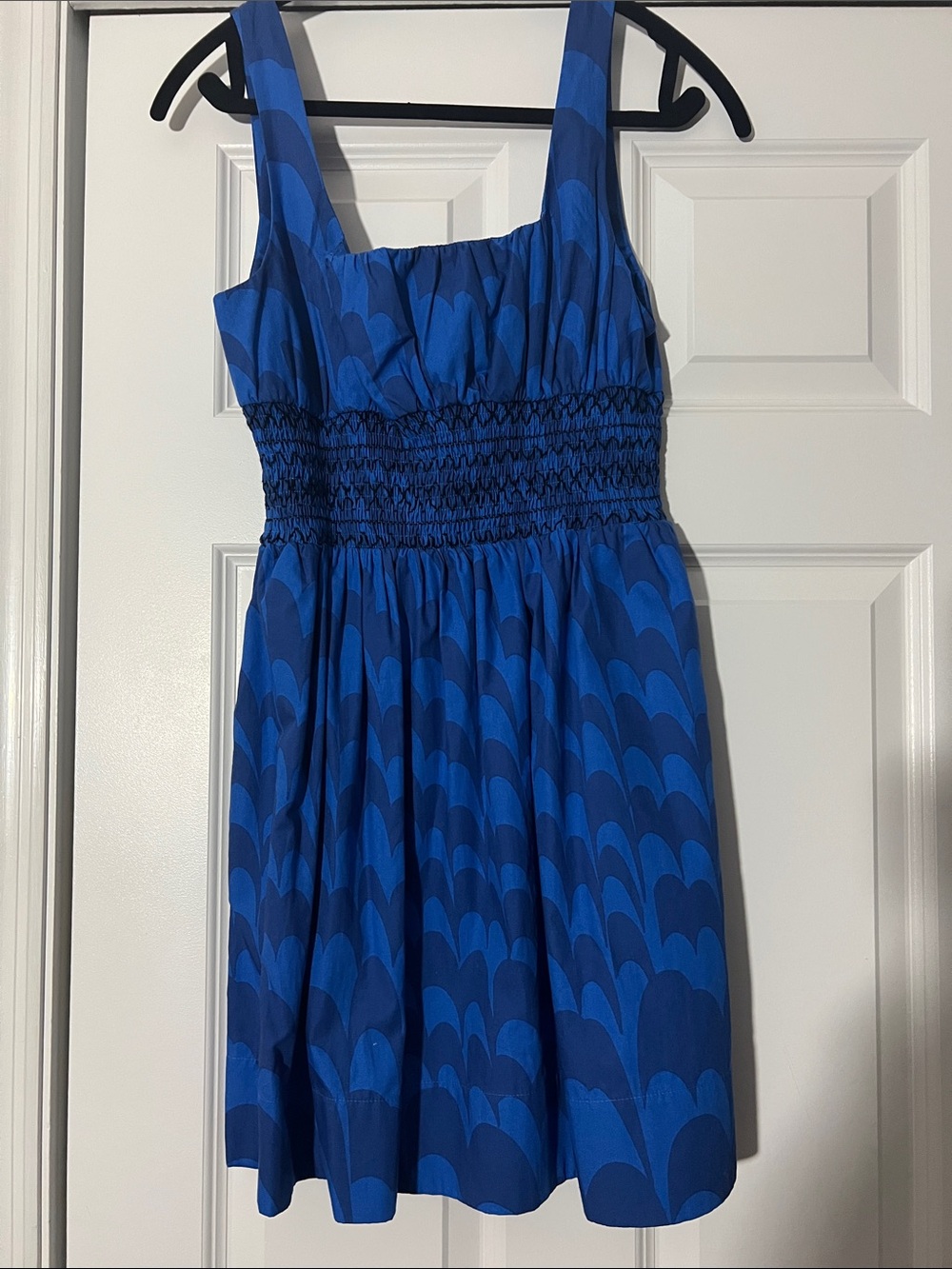 Maeve Blue Patterned Sundress